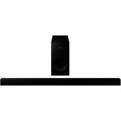 Samsung HWJ355 Black - 120W 2.1 Soundbar with Bluetooth Wired Subwoofer 1x USB Port Optical In Port